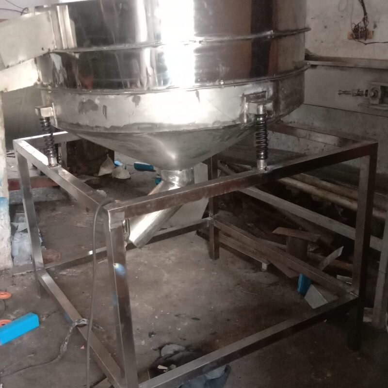 Round sifter vibrator 2 mesh steel vibrator