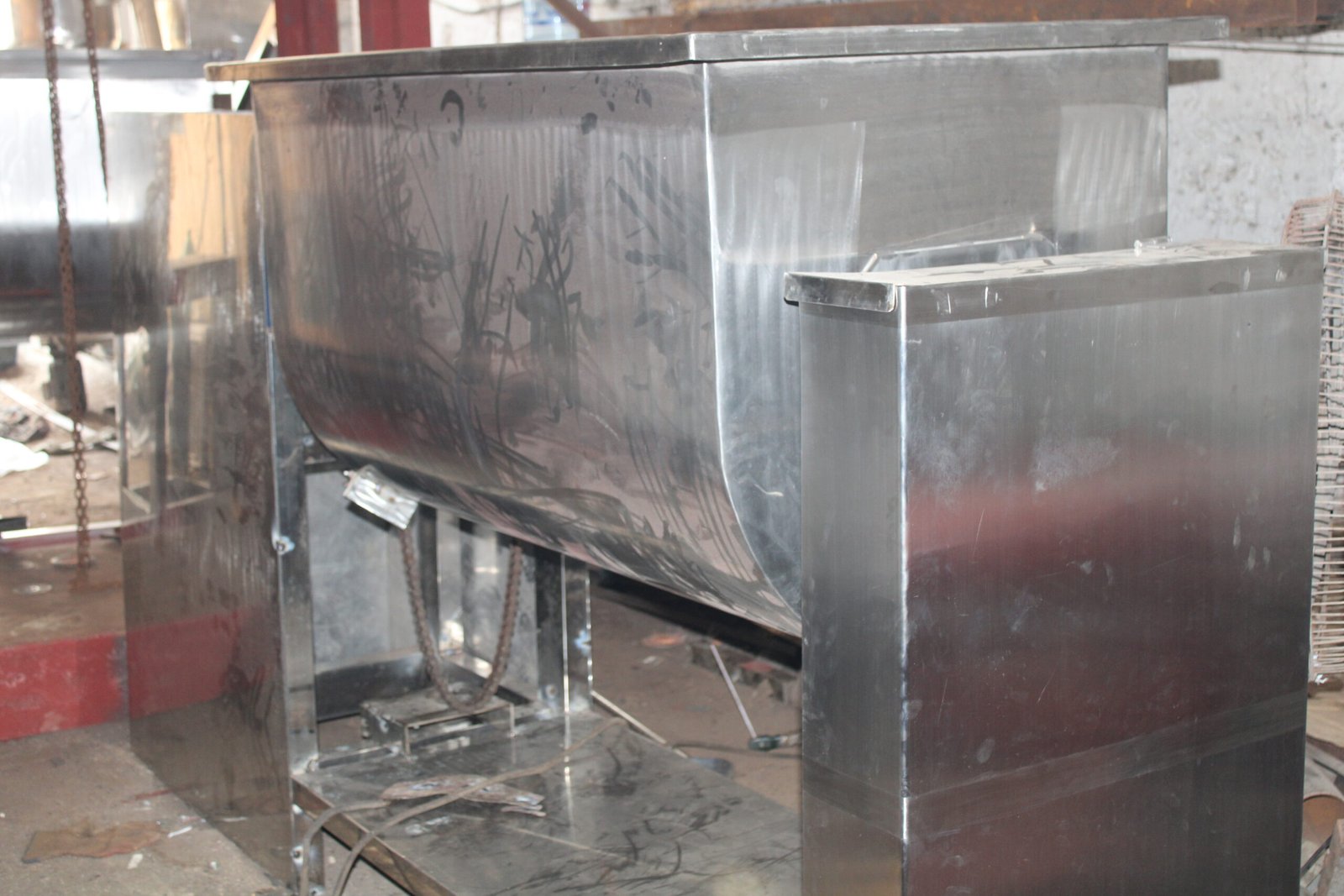 Tilting Paddle Mixer