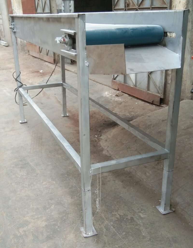 horozontal belt conveyor ms iron