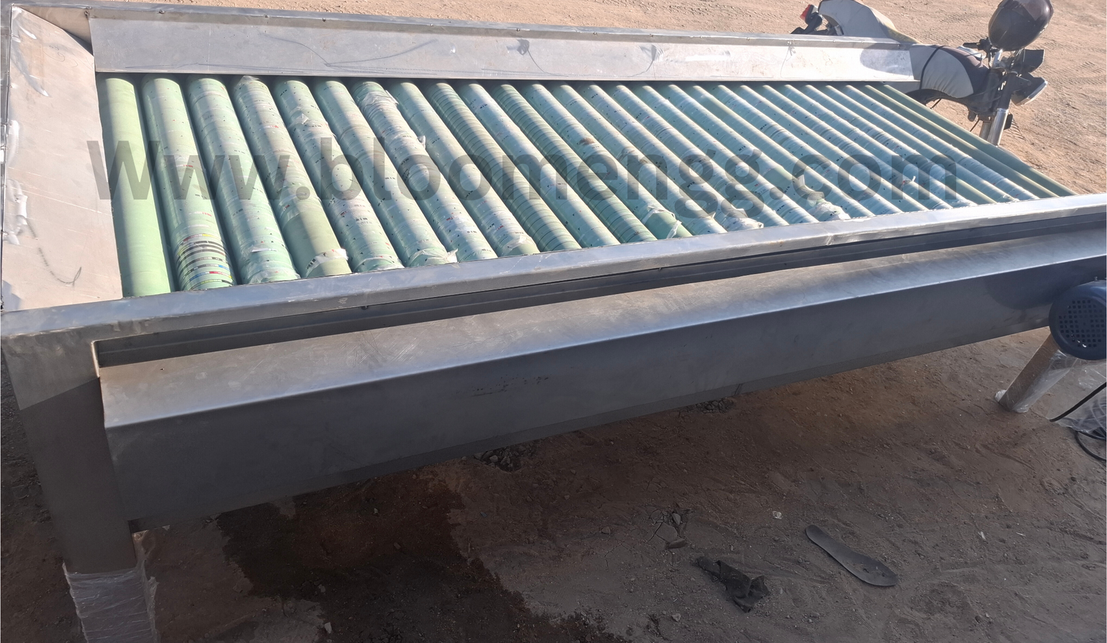 gravity rubber roller conveyors