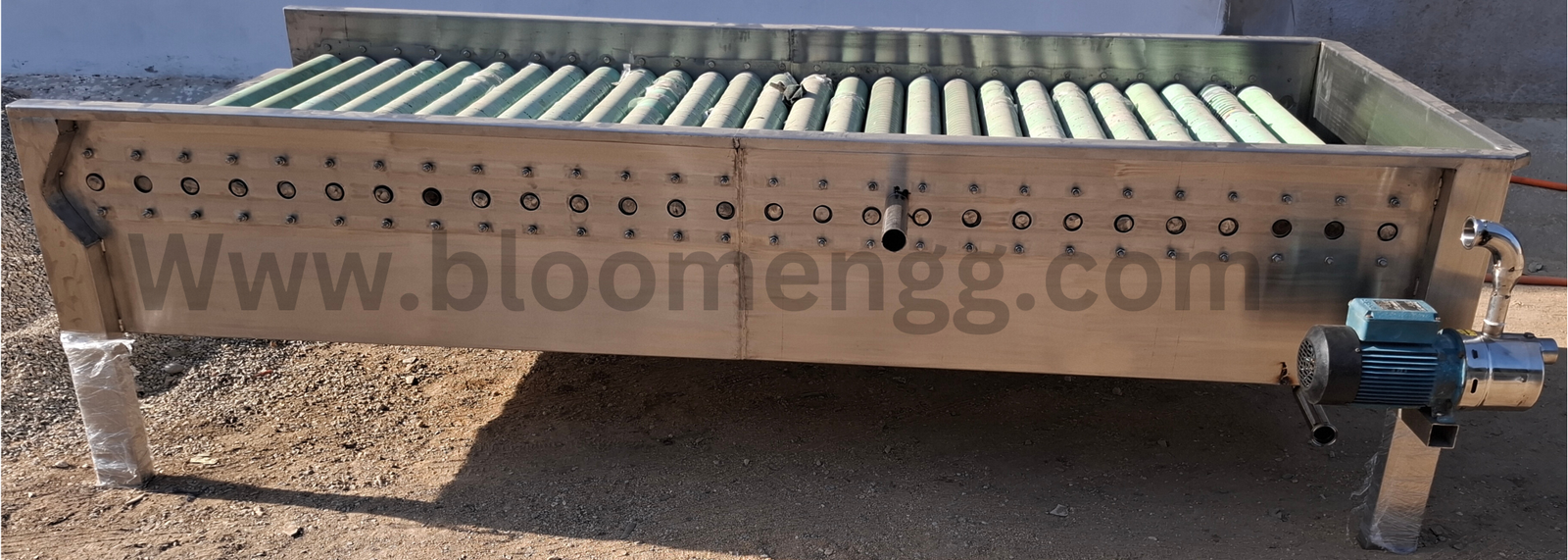 gravity rubber roller conveyors