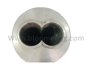 corn puff extruder twin warm and barrel